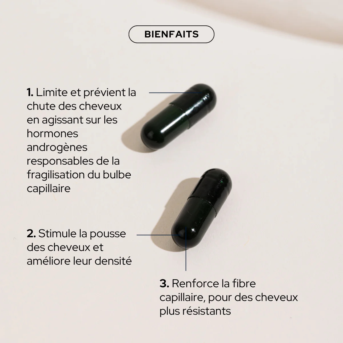 Cure anti-chute de cheveux hommes - Image 3